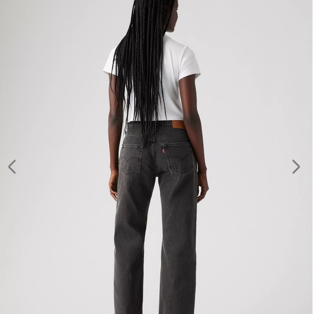 Levi's Black 501 Ankle Cut